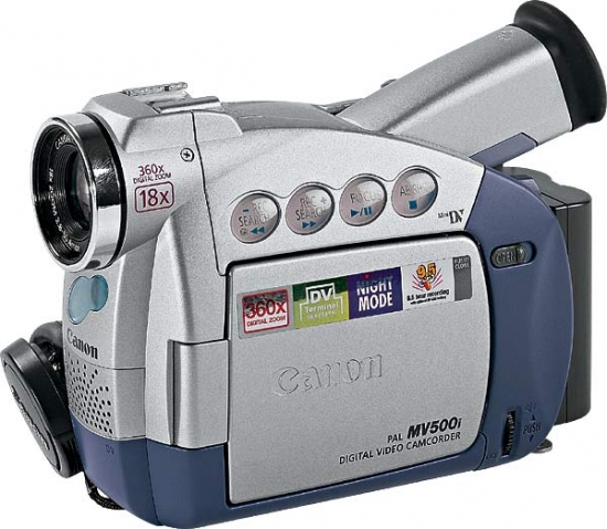 Видеокамера Canon DM-MV500i review and foto Видеокамера Canon DM-MV500i