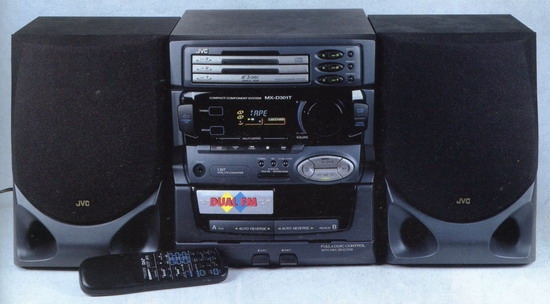 Минисистема JVC MX-D301T review and foto Минисистема JVC MX-D301T