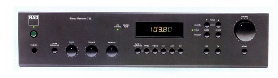 Ресивер NAD 712 review and foto Ресивер NAD 712