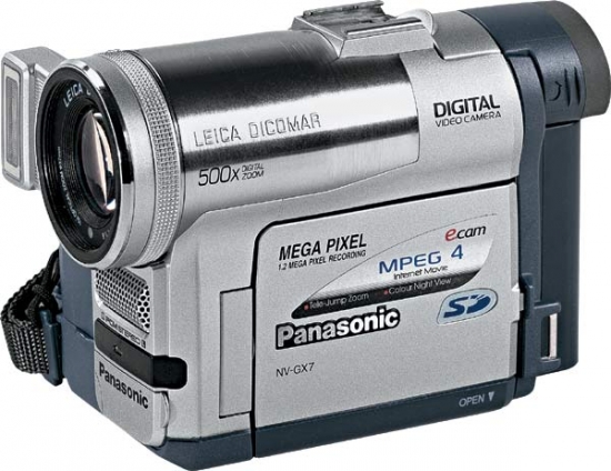 Видеокамера Panasonic NV-GX7EN review and foto Видеокамера Panasonic NV-GX7EN