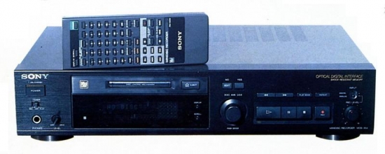 Минидисковая дека Sony MDS-302 review and foto Минидисковая дека Sony MDS-302